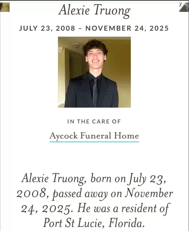 Port St. Lucie Community Remembers Young Soccer Player Alexie Truong