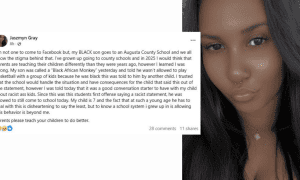 7 Year Old Black Child Called Monkey at Augusta County School and Stopped From Playing Basketball