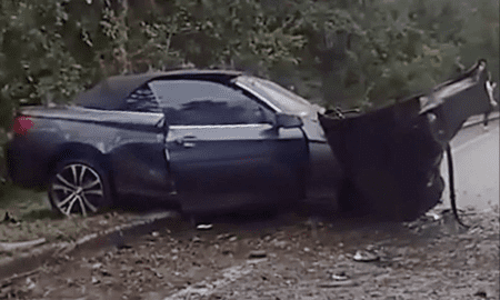 Florida Man Says He Was Teleported After Crashing Allegedly Stolen BMW