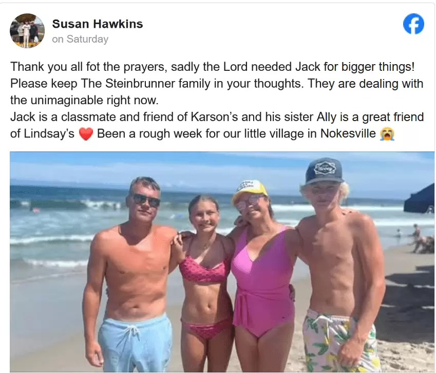 Remembering Brentsville District High School Lacrosse Player Jack Steinbrunner