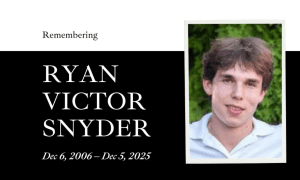 Ryan Victor Snyder Death Shocks Family Friends and Community